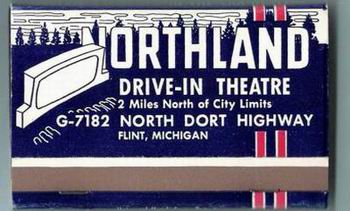 Northland Drive-In Theatre - Old Match Pack (newer photo)